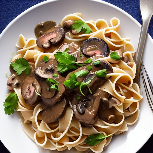 Boeuf Stroganoff