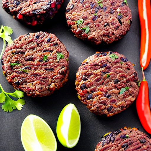 Smoky Black Bean Burgers