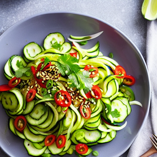 Korean Zucchini Salad