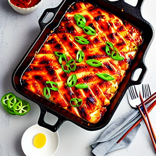 Korean Spicy Chicken Bake