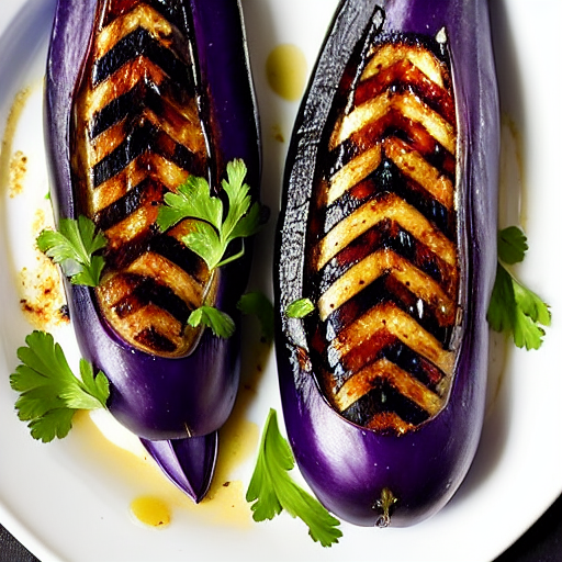 Aubergines Grillées