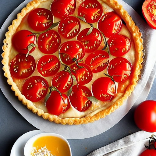 Tarte aux Tomates et Thon