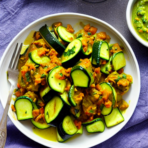 Zucchini Sabzi