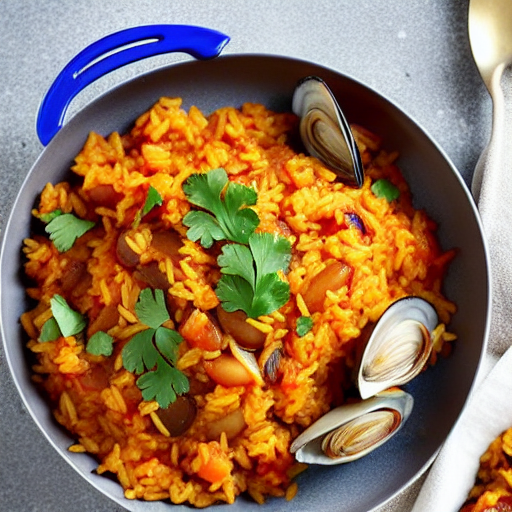 Arroz con Almejas Vegano