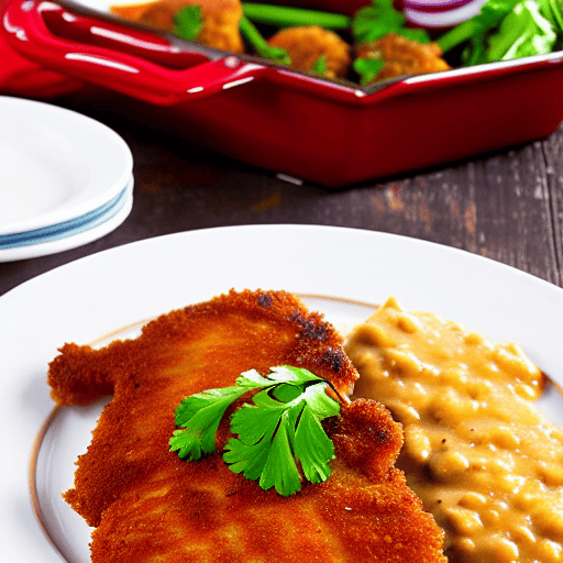 Schnitzel with Gravy