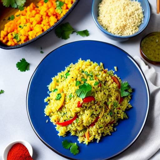 Cauliflower Rice Upma