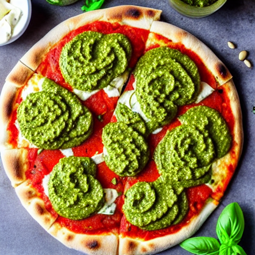 Pizza al Pesto