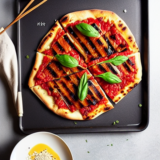 Keto Yaki Niku Pizza