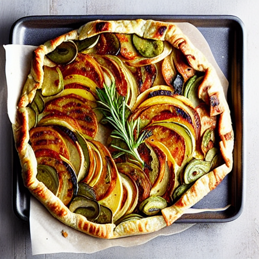 Savory Vegetable Galette