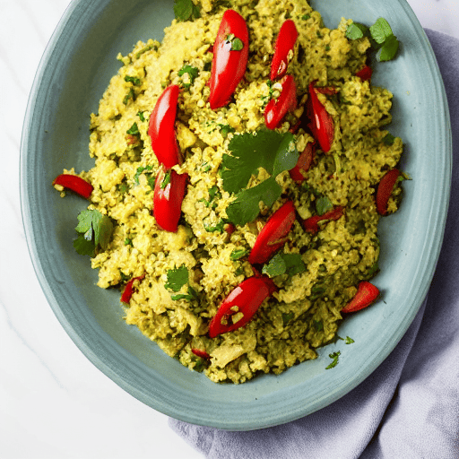 Lebanese Chicken Cauliflower Rice