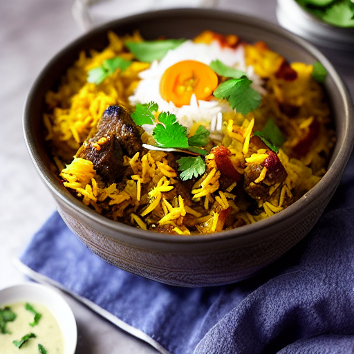 Mutton Biryani Bowl