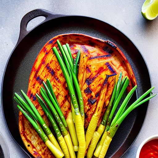 Calçots a la Parrilla