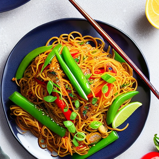 Vegetable Stir-Fried Noodles