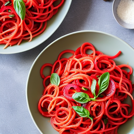 Radish Pasta Arrabbiata