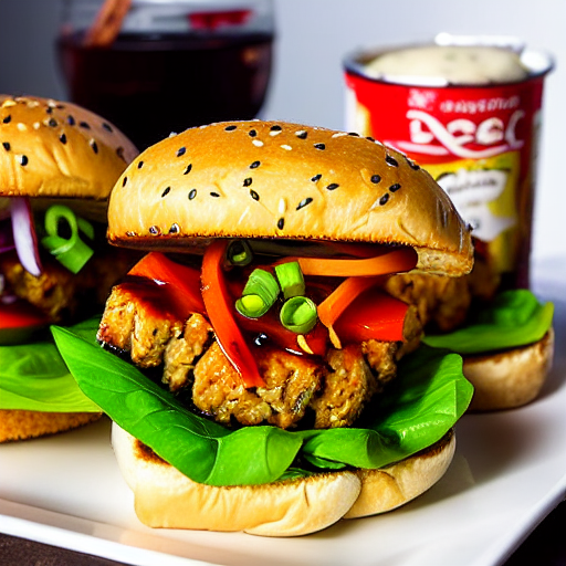 Teriyaki Tofu Burger