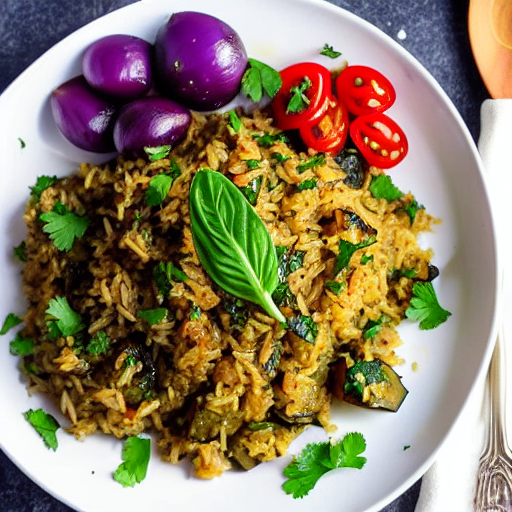 Eggplant Rice