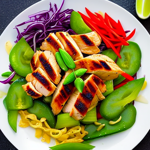 Chili Oil Chicken Salad