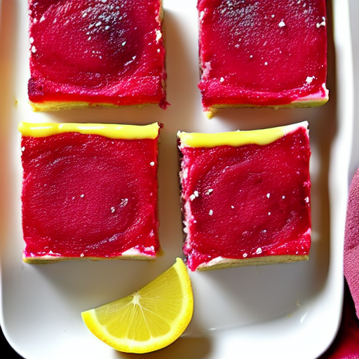 Raspberry Lemon Bars