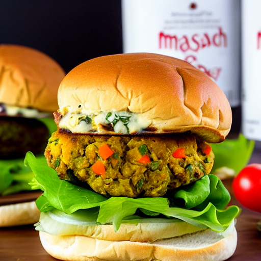 Chickpea Smash Burger