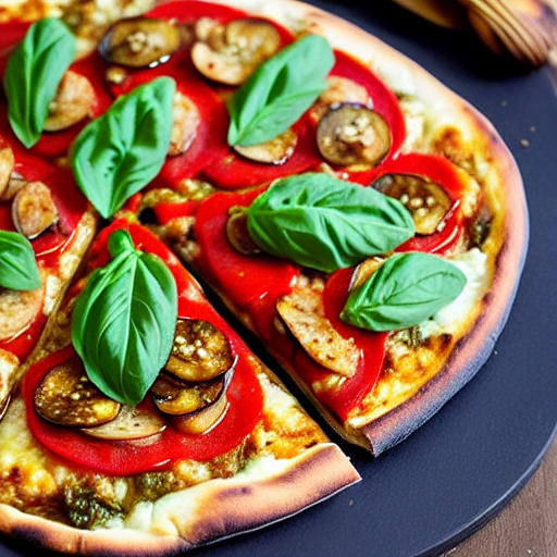 Eggplant Pizza