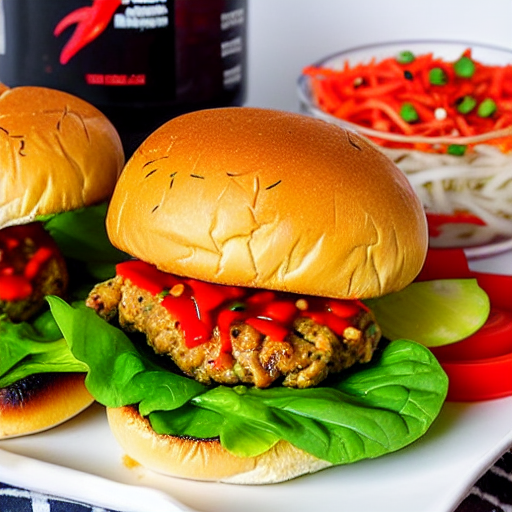 Sriracha Turkey Burger