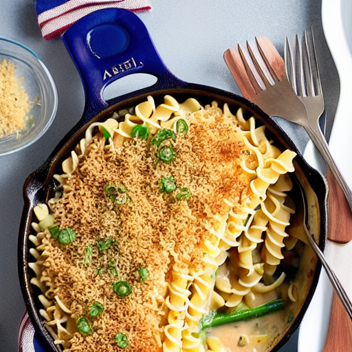 Halal Tuna Noodle Casserole