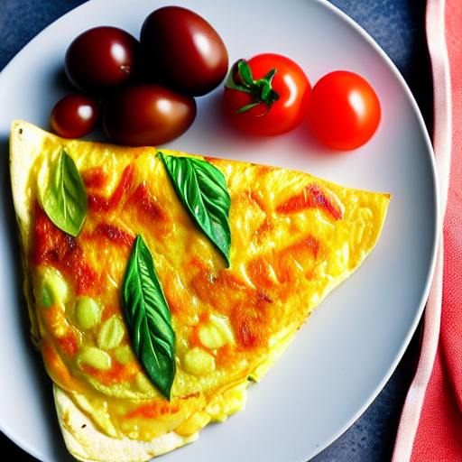 Egg and Tomato Omelette