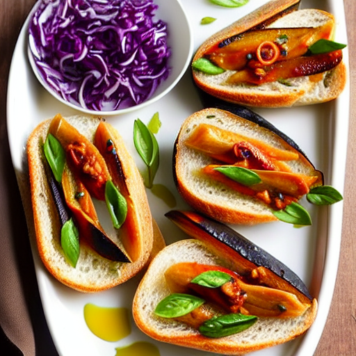 Bocadillos de Anchoas Veganas