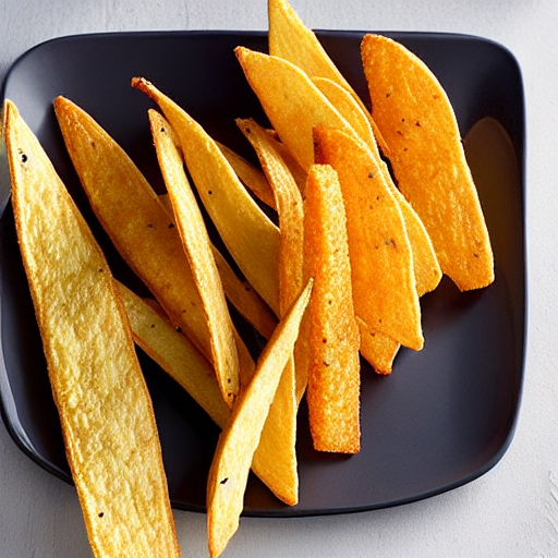 Cattail Root Chips
