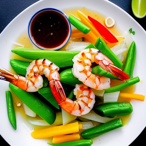Gỏi Xoài Tôm Nướng