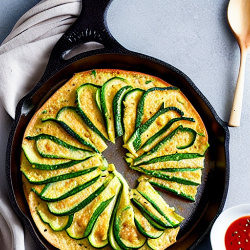 Baked Zucchini Jeon