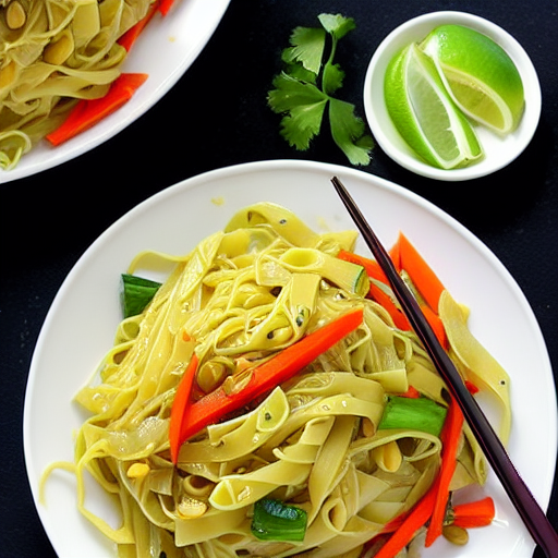 Cabbage Noodles Stir-Fry