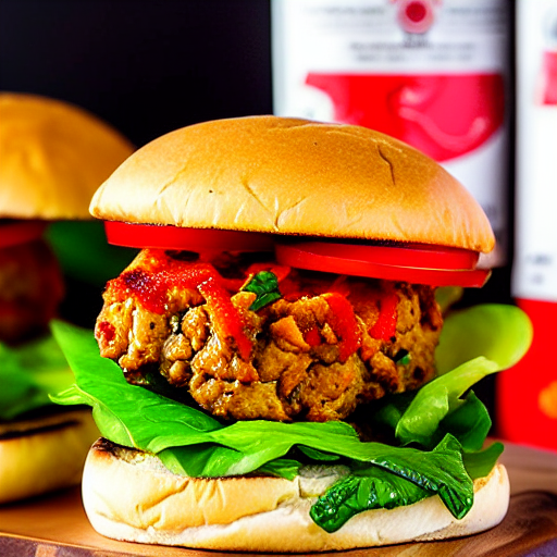 Sriracha Tofu Burger