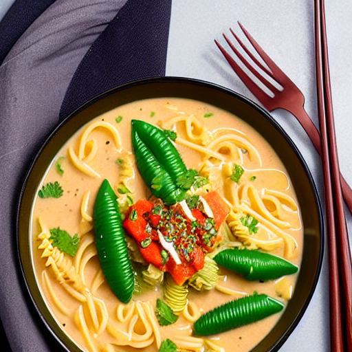 Gyeran-jjim Pasta