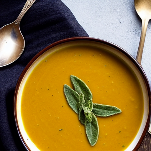 Pumpkin Sage Soup