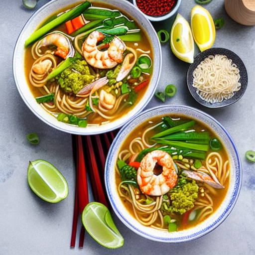 Seafood Noodle Soup