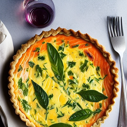 Salmon Quiche