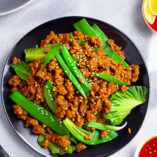 Korean Stir-Fried Nappa
