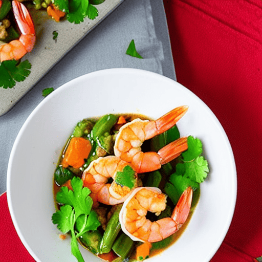 Thai Spicy Shrimp