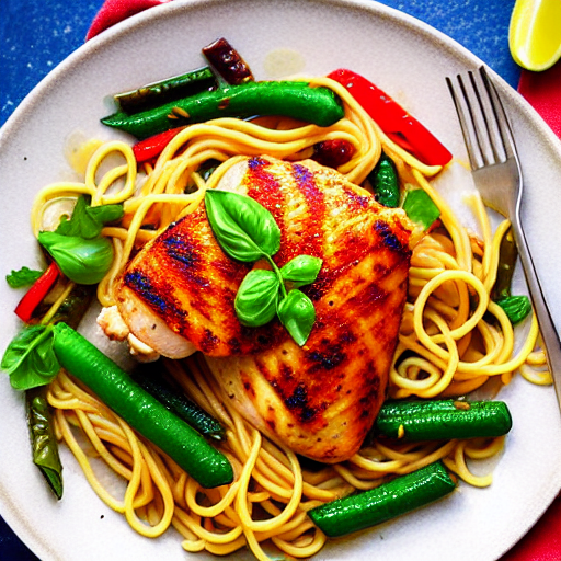 Pâtes au Poulet