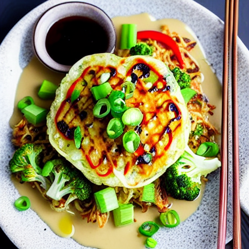 Cauliflower Okonomiyaki