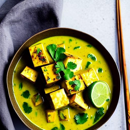 Green Curry Tofu