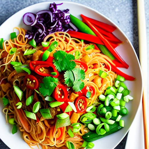 Sriracha Noodle Salad