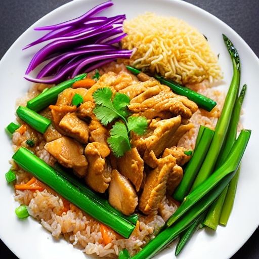 Khao Niew Gai Pad