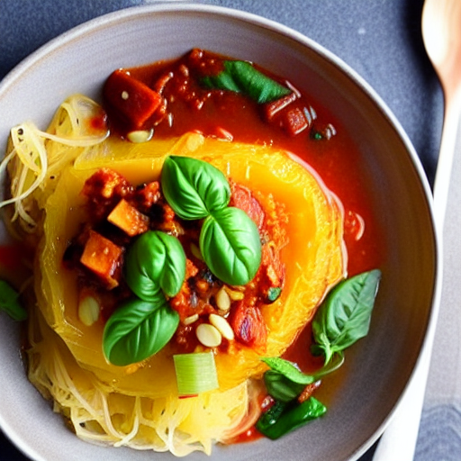 Spaghetti Squash Jjigae