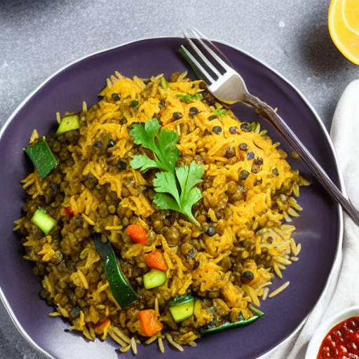 Riz bil Kousa wa Mujadara