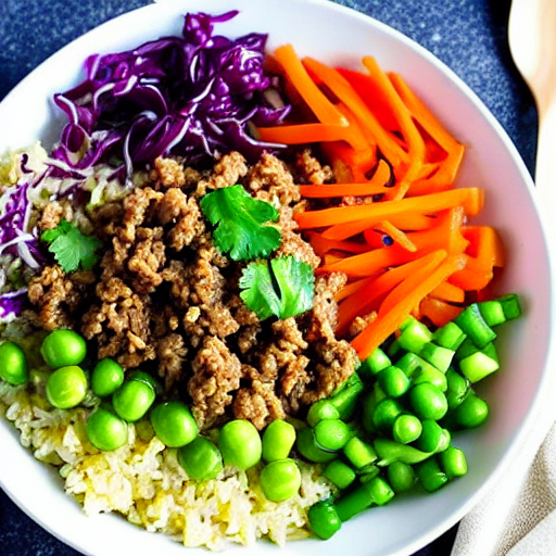 Keto Rice Bowl
