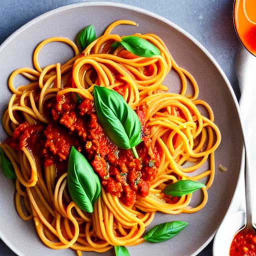 Pasta with Harissa Sauce