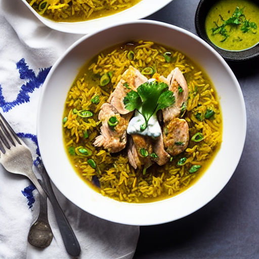 Riz Ma' Bukhari Wa Laban