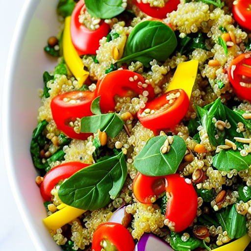 Vegetable and Quinoa Salad with Lentils and Spinach and Chickpeas and Lentils and Spinach and Lentils and Spinach and Lentils and Spinach and Lentils and Spinach and Lentils and Spinach